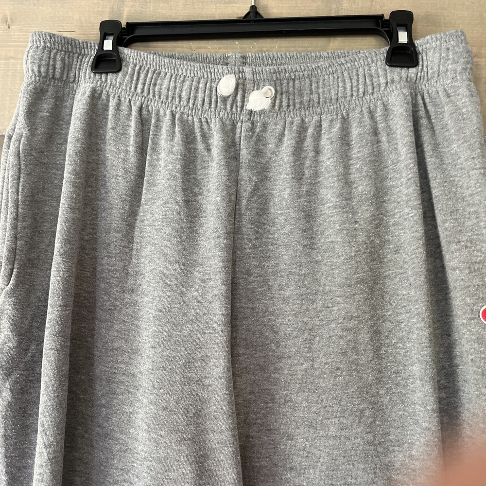 FeeJays Footed Sweatpants Footies Lounge PJ Pants Size Large Gray Pajamas - Picture 5 of 9